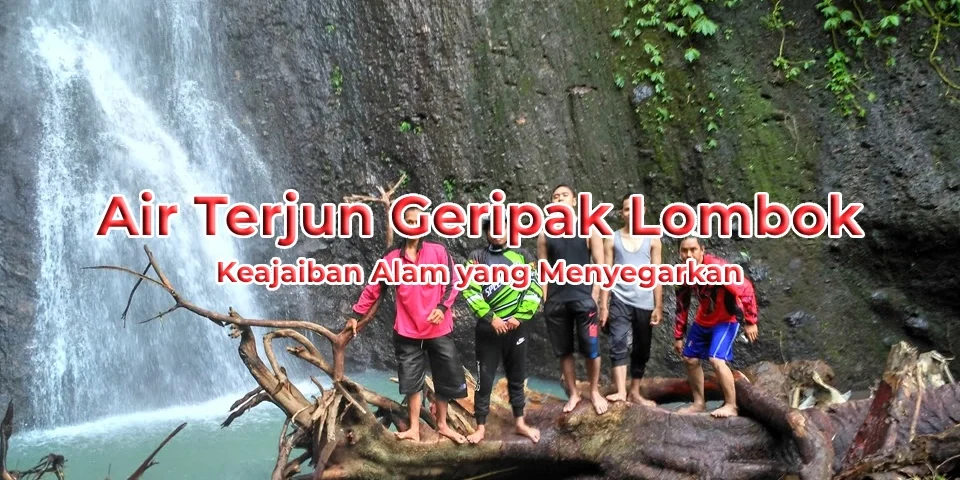 Air Terjun Geripak di Lombok