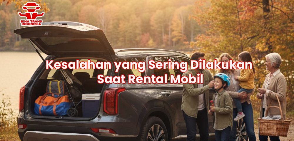 Kesalahan yang Sering Dilakukan Saat Rental Mobil